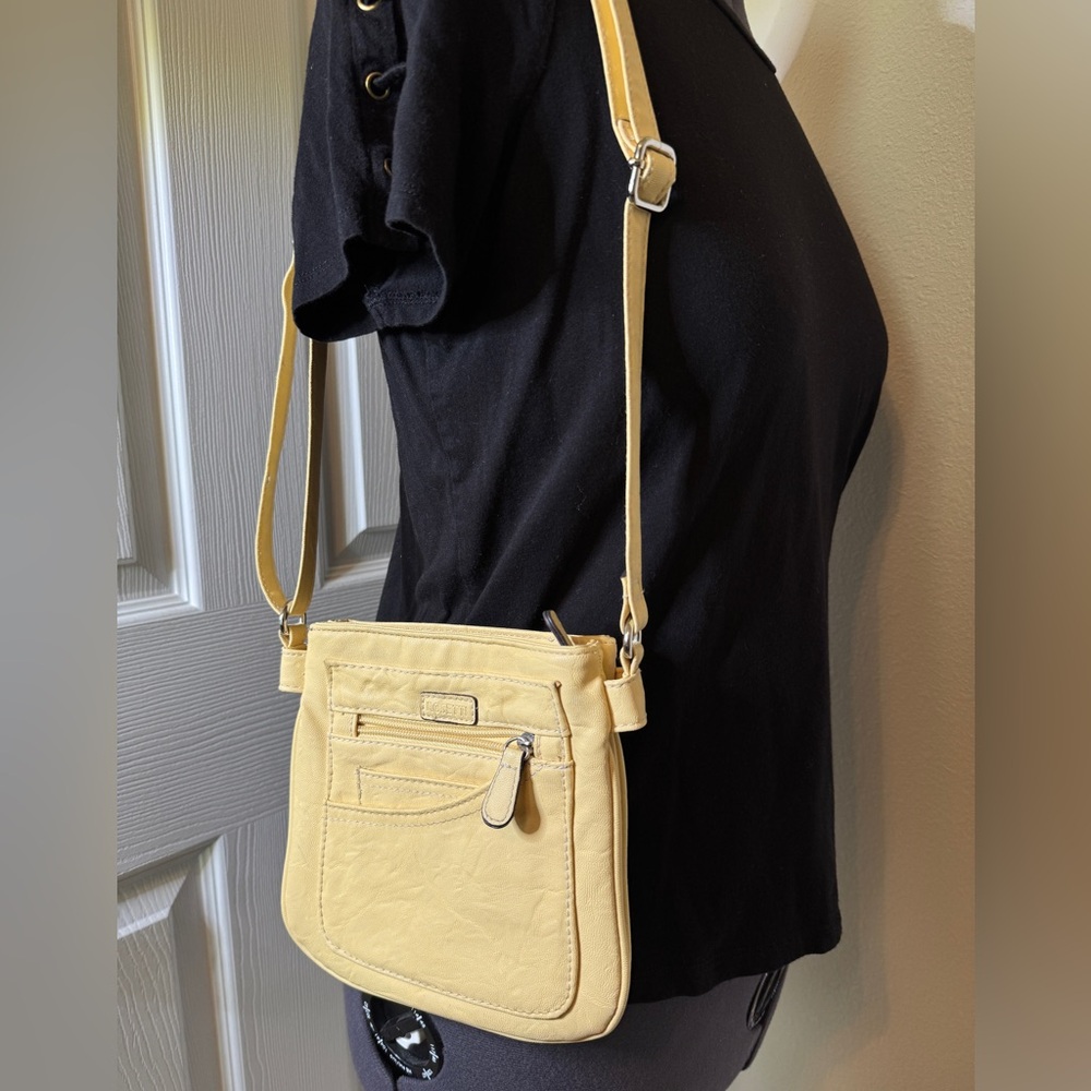 Chic Rosetti Yellow Crossbody Bag